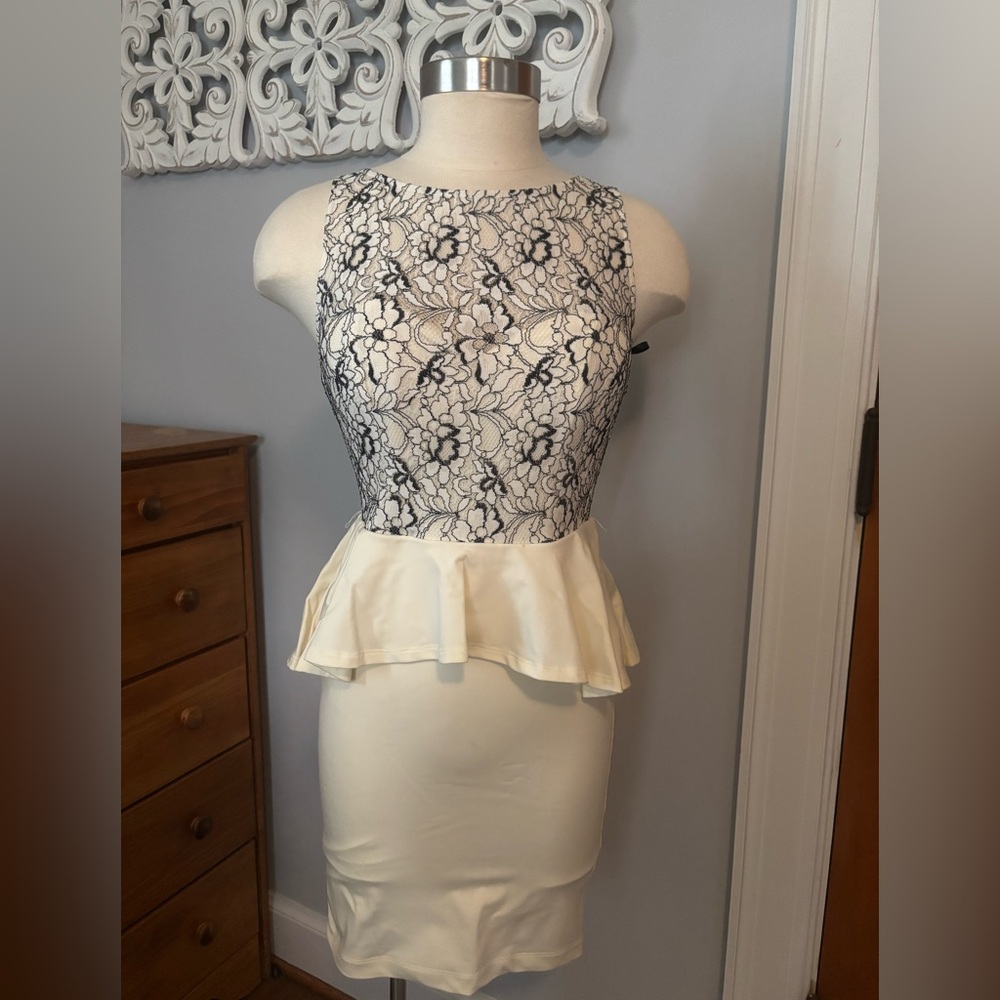 Bebe fitted dress.